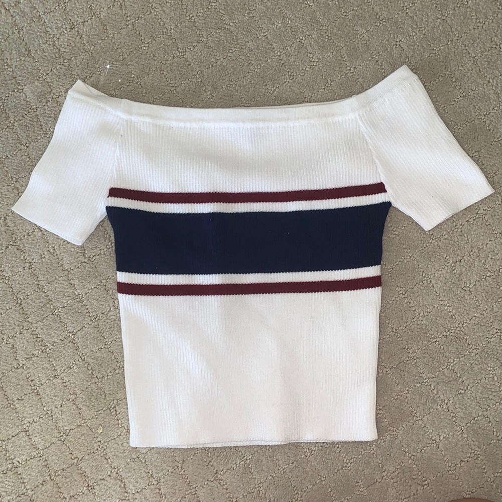 Knit crop top